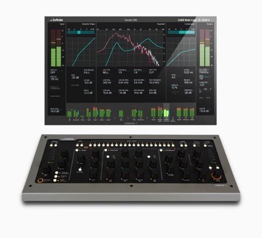 SOFTUBE Console 1 MK2 Contrôleur de Mixage Virtuelle SSL SL4000E