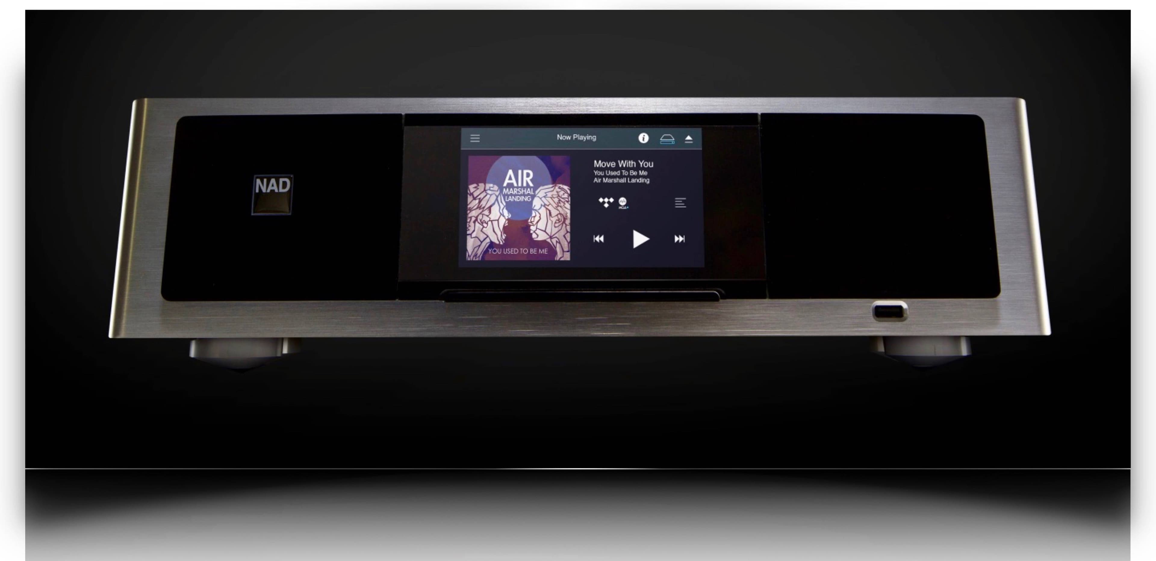 NAD M50.2 Lecteur de Réseau / CD / Rippeur / Multiroom avec Stockage interne de 4 To