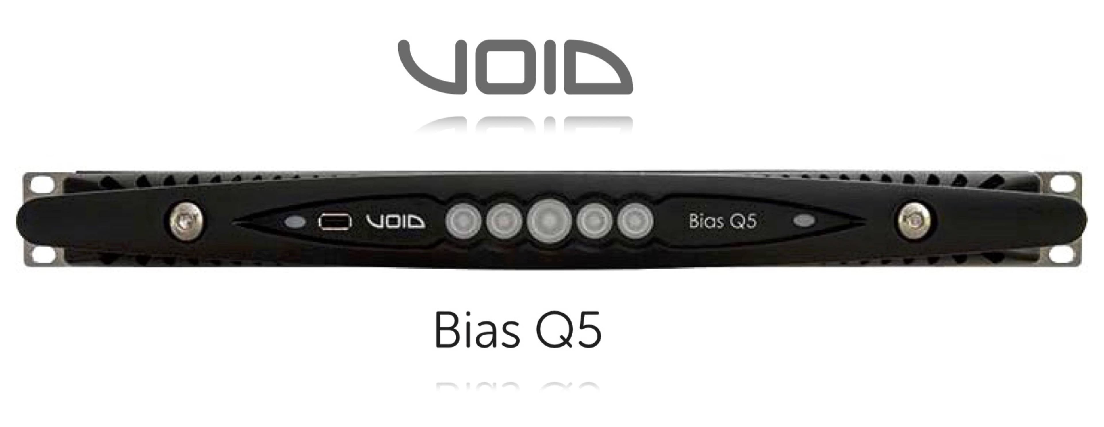 VOID Bias Q5 Amplificateur de Puissance Numérique DSP 4 x 3000 Watts (4Ω)