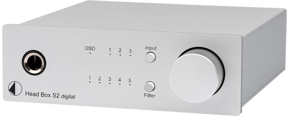 Pro-Ject HEAD BOX S2 DIGITAL Ampli Casque + DAC MQA 32Bits/768kHz & DSD 256