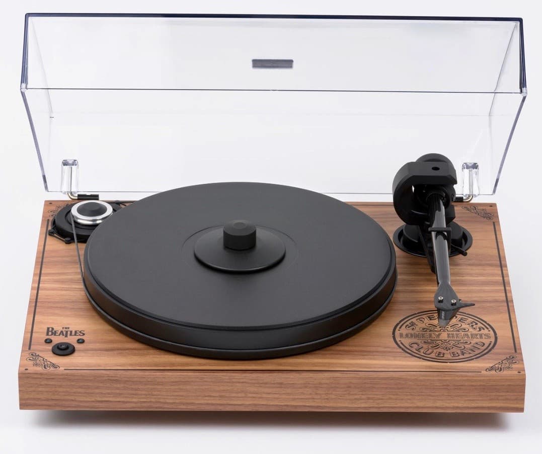 Pro-Ject 2XPRESSION SB - Sgt. Peppers Platine Vinyle Audiophile avec Bras en Carbone & Cellule 2M Silver