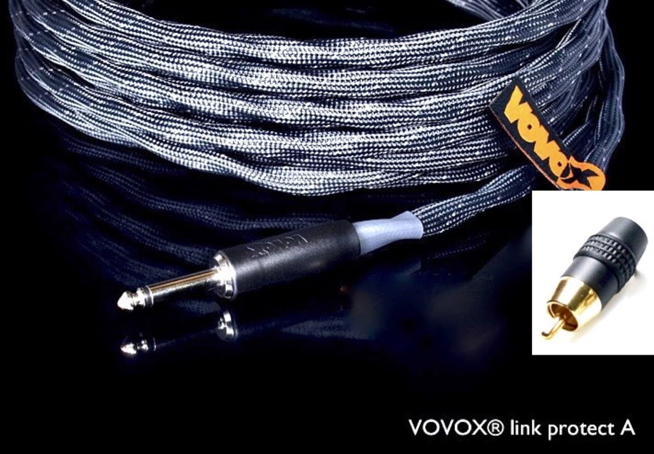 VOVOX® Link Protect A Câble audio Blindé RCA/JACK TRS